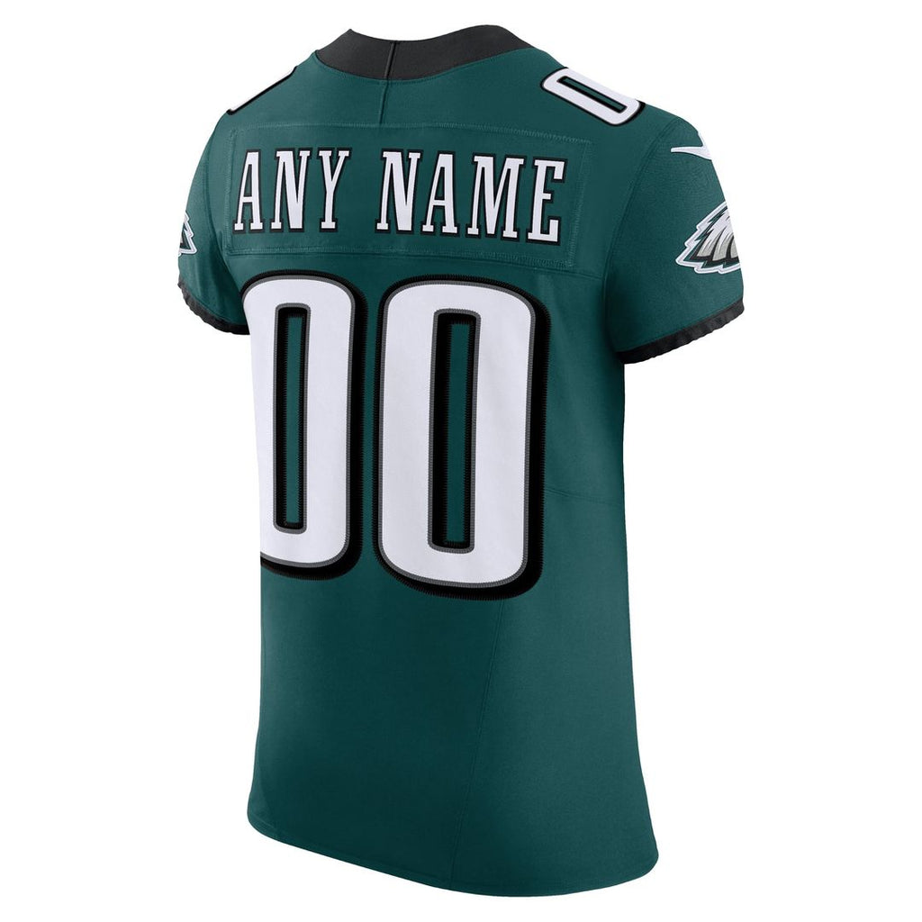 Philadelphia Eagles Nike 2nd Alternate Vapor F.U.S.E. Elite Custom Jersey - Kelly Green