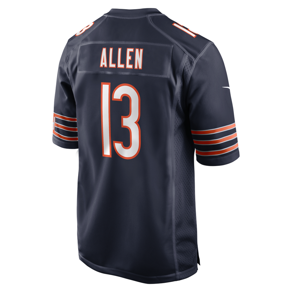 Chicago Bears Keenan Allen Nike Team Game Jersey - Navy