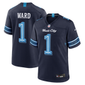 Tennessee Titans Cameron Ward Nike 2026 Rivalries Collection Game Jersey - Navy