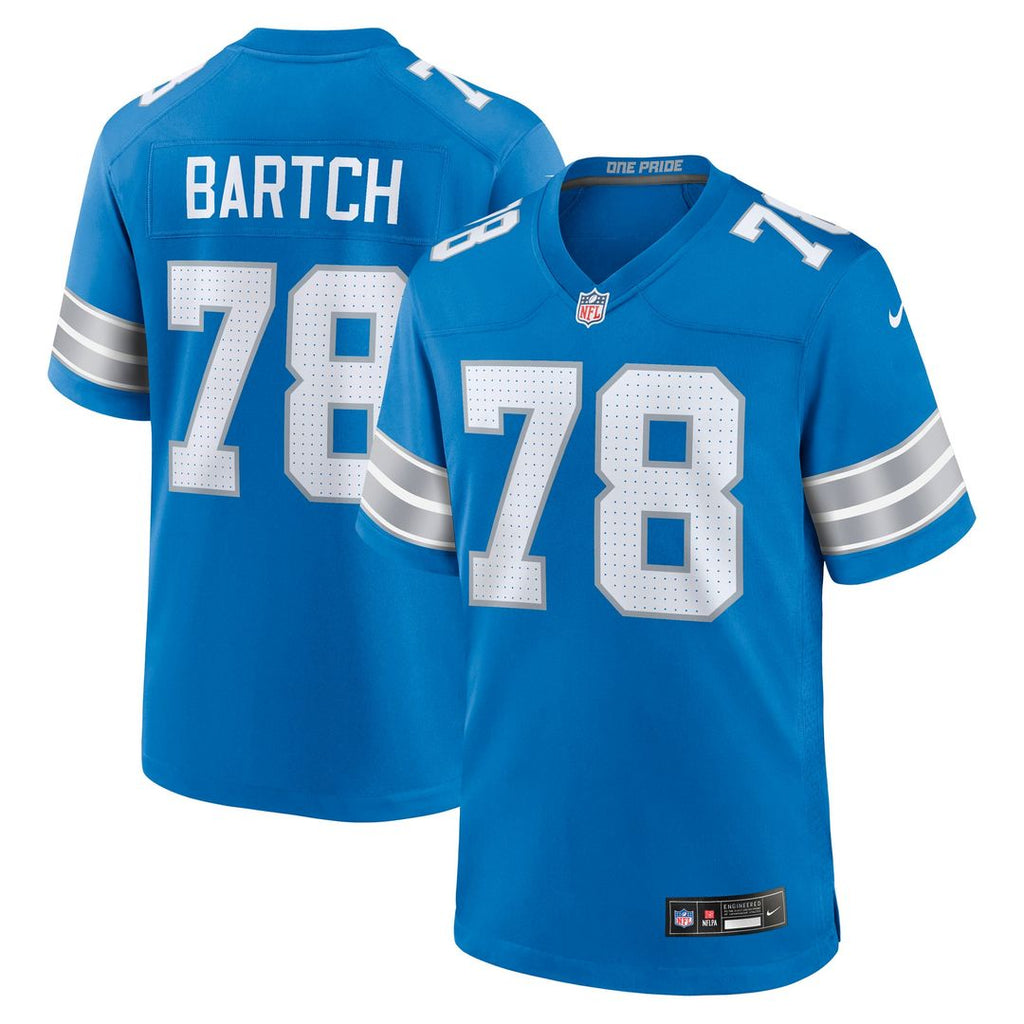 Detroit Lions Ben Bartch Nike Team Game Jersey - Blue
