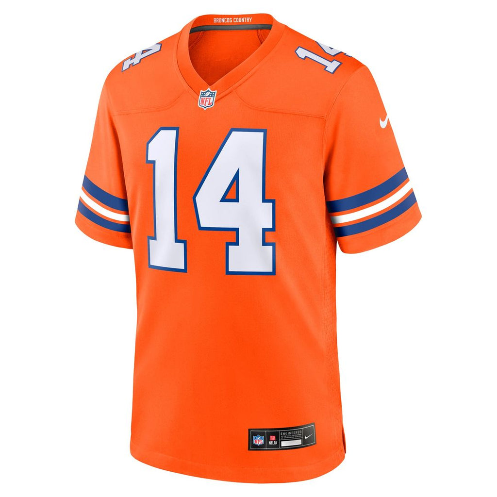 Denver Broncos Courtland Sutton Nike Alternate Game Jersey - Orange