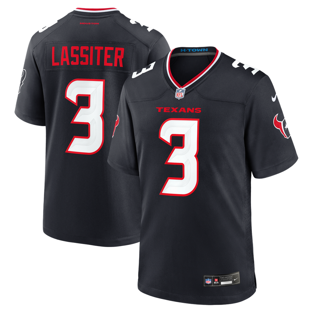 Houston Texans Kamari Lassiter Nike Team Game Jersey - Navy