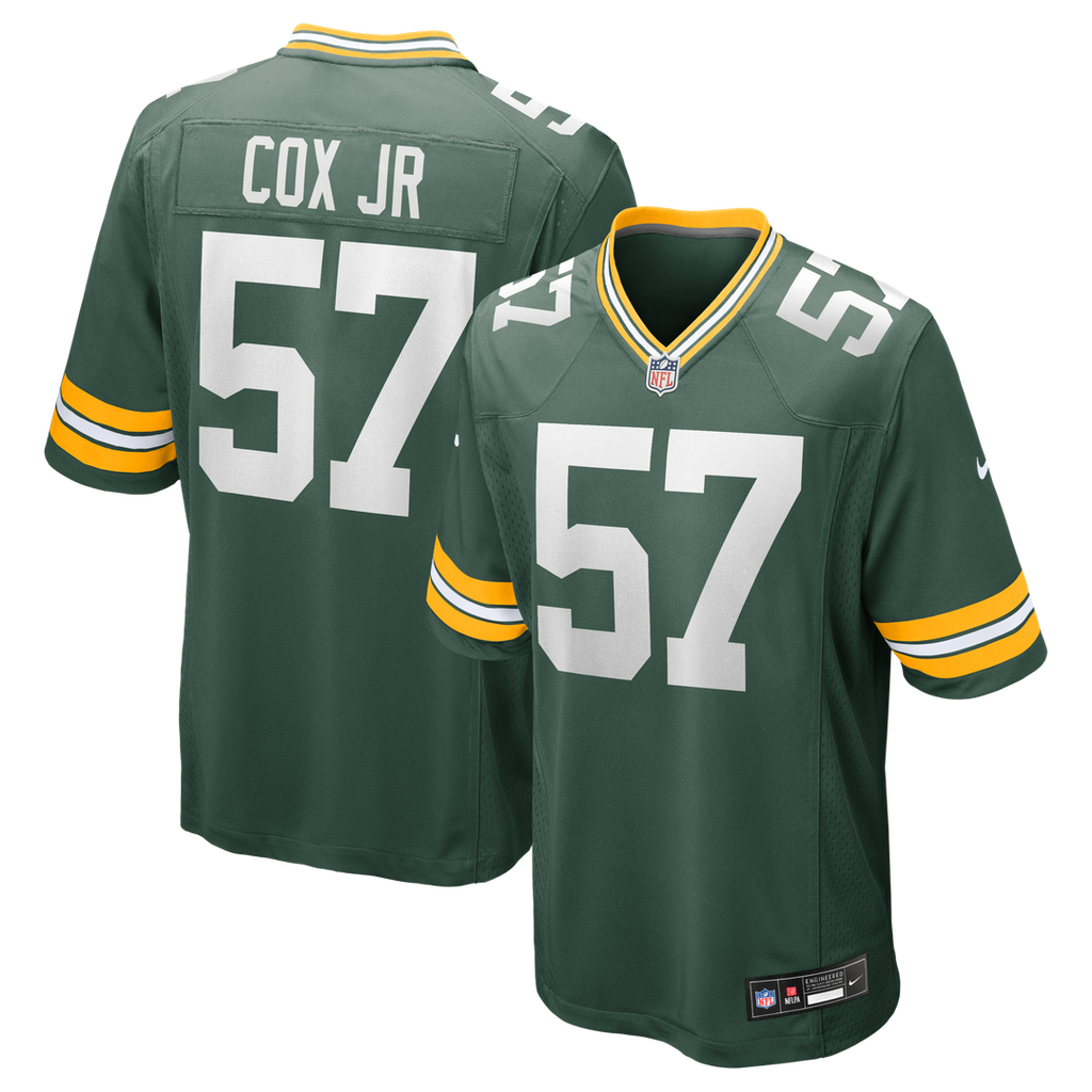 Green Bay Packers Brenton Cox Jr. Nike Game Jersey - Green