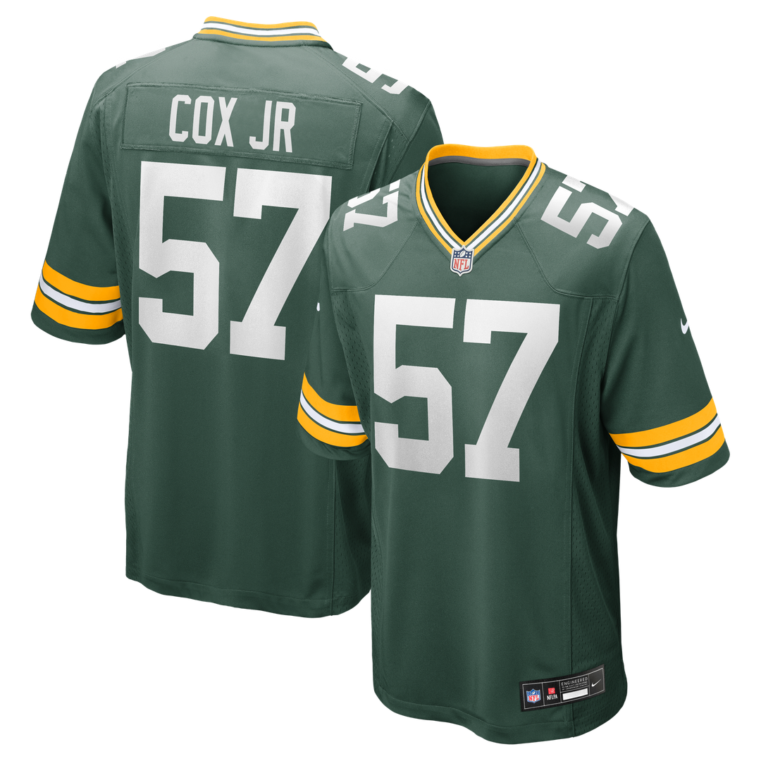 Green Bay Packers Brenton Cox Jr. Nike Game Jersey - Green