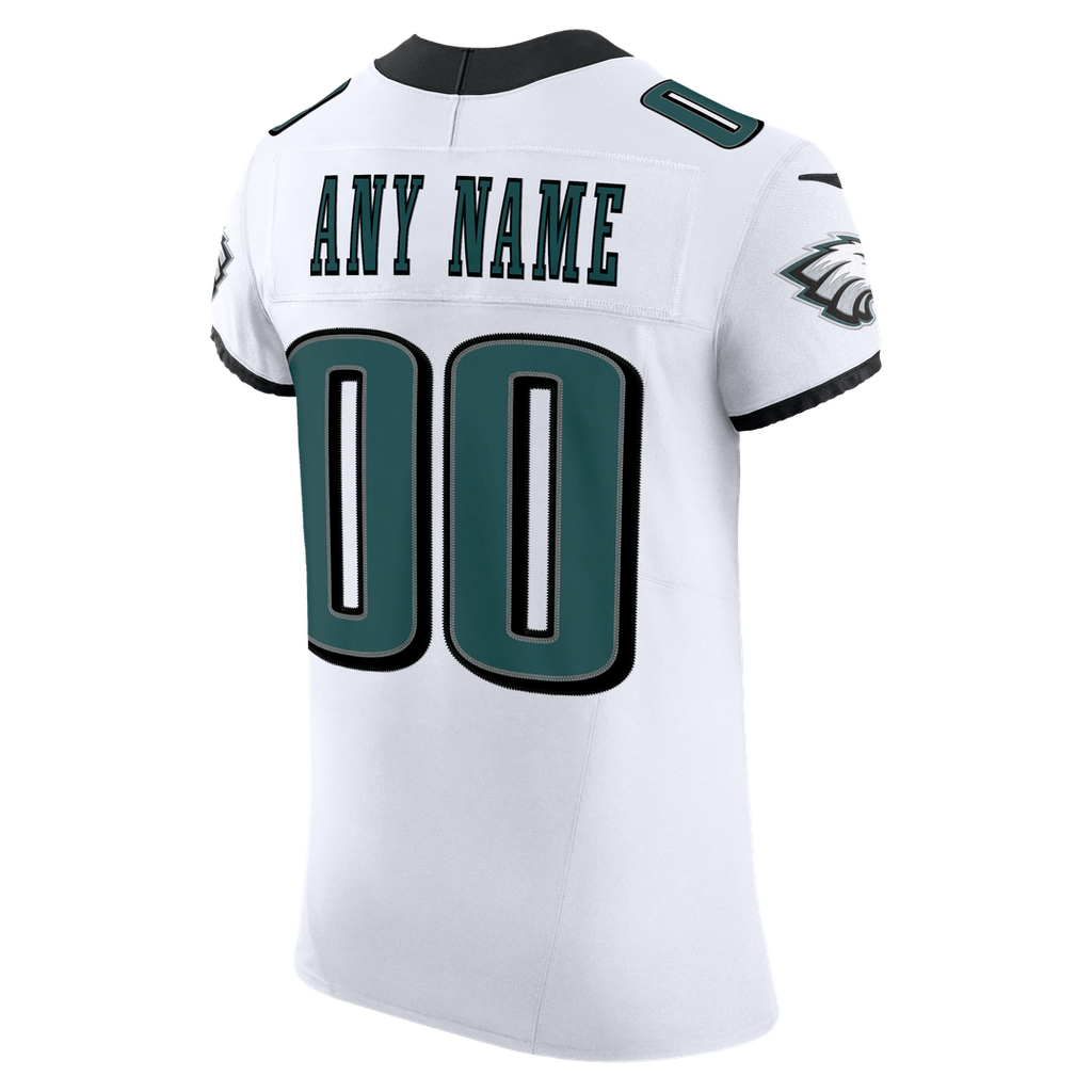 Philadelphia Eagles Nike Vapor F.U.S.E. Elite Custom Jersey - White