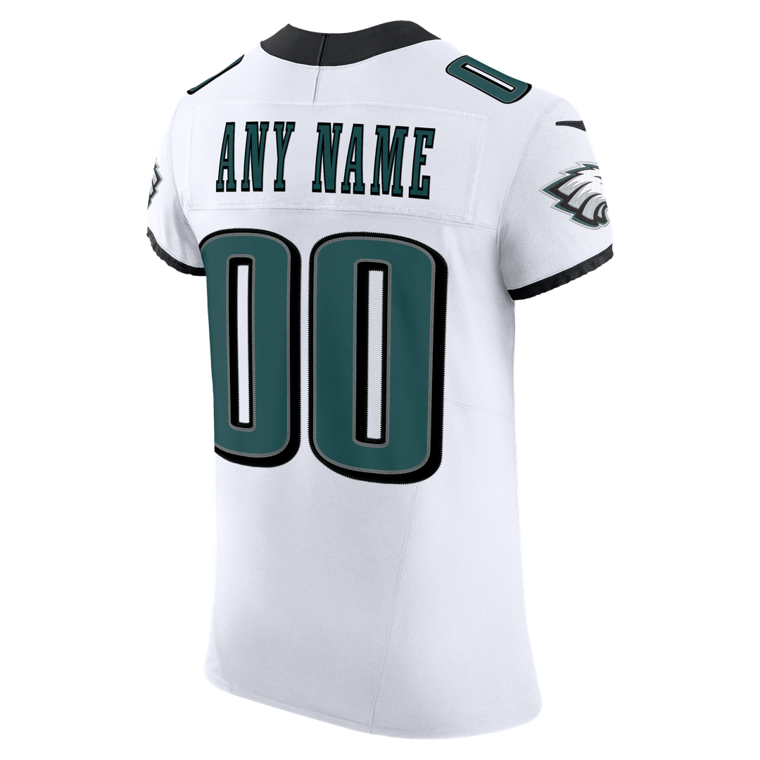 Philadelphia Eagles Nike Vapor F.U.S.E. Elite Custom Jersey - White