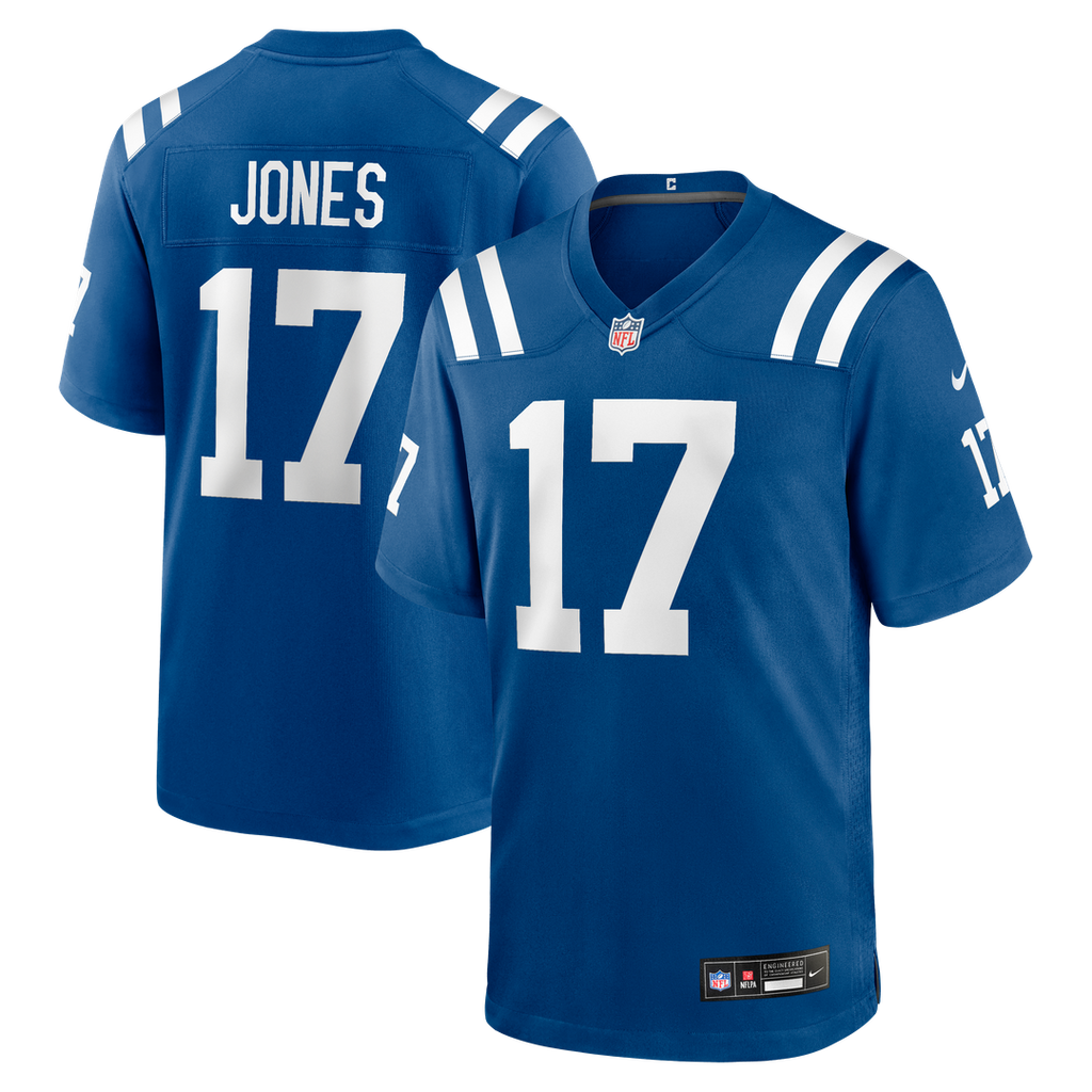 Indianapolis Colts Daniel Jones Nike Game Jersey - White