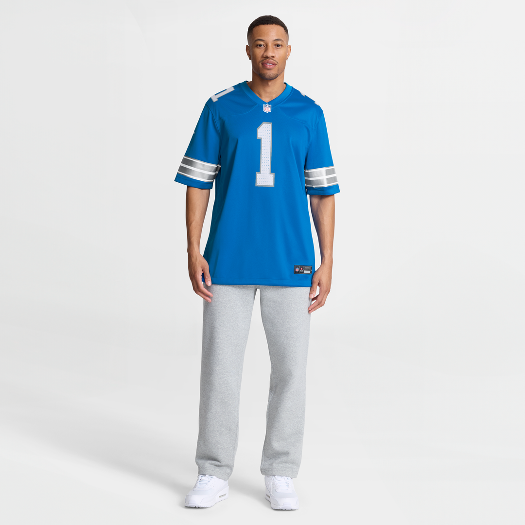Detroit Lions Blake Miller Nike Team Game Jersey - Blue