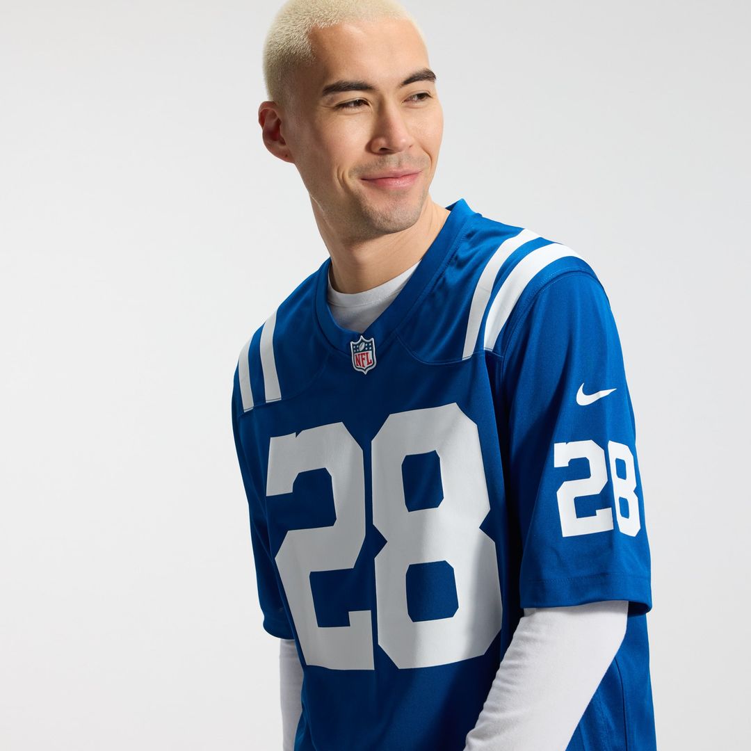 Indianapolis Colts Jonathan Taylor Nike Player Game Jersey - Royal