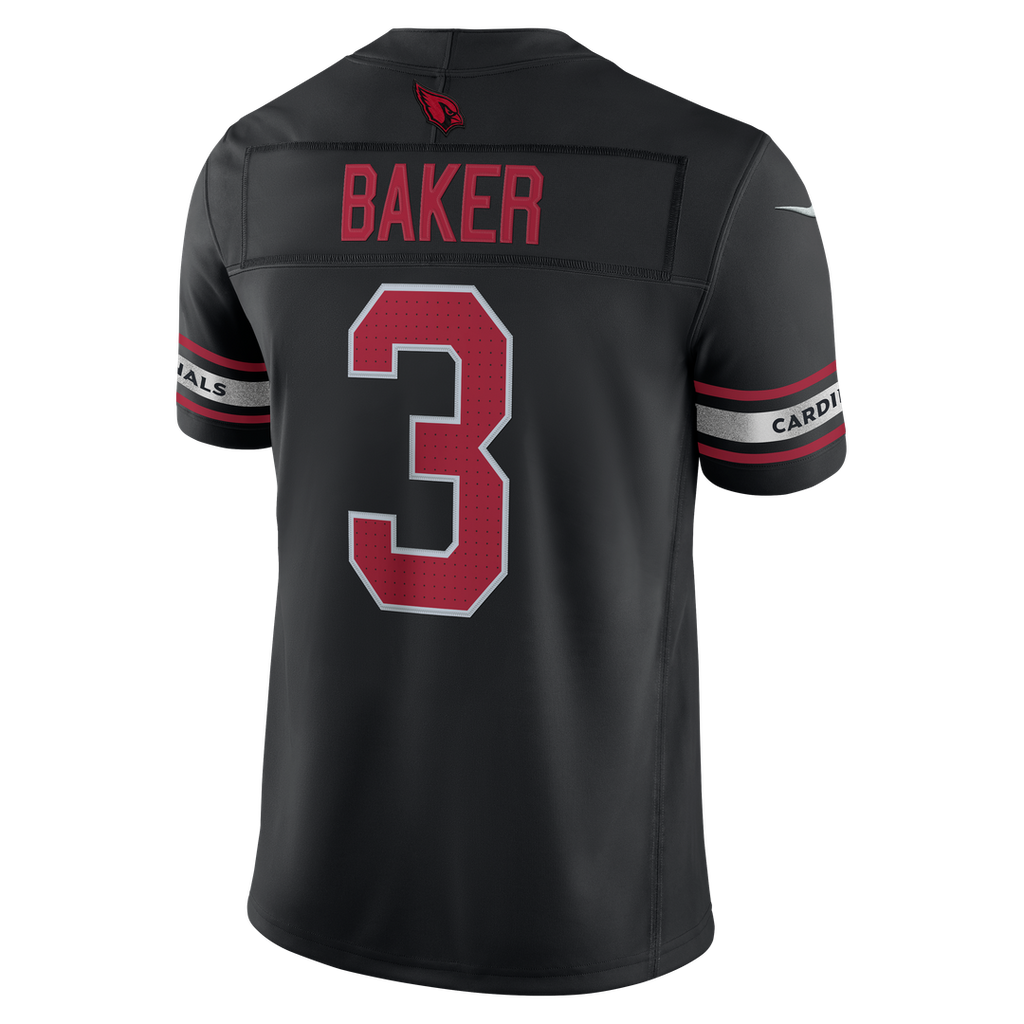 Arizona Cardinals Budda Baker Nike Alternate Vapor F.U.S.E. Stitched Limited Jersey - Black