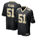 New Orleans Saints Jonathan Vilma Nike Game Retired Player Jersey - Black