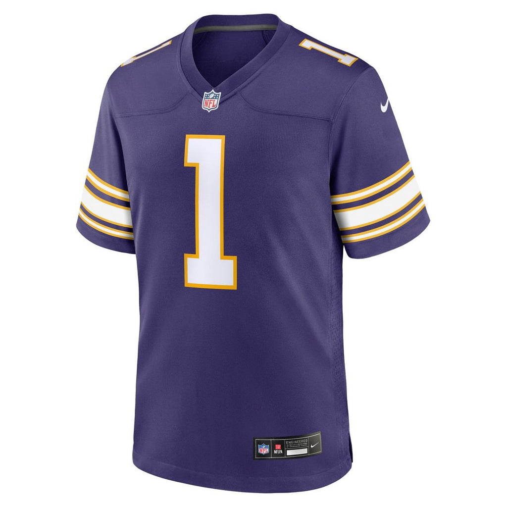 Minnesota Vikings Warren Moon Nike Retired Player Alternate Game Jersey - Purple