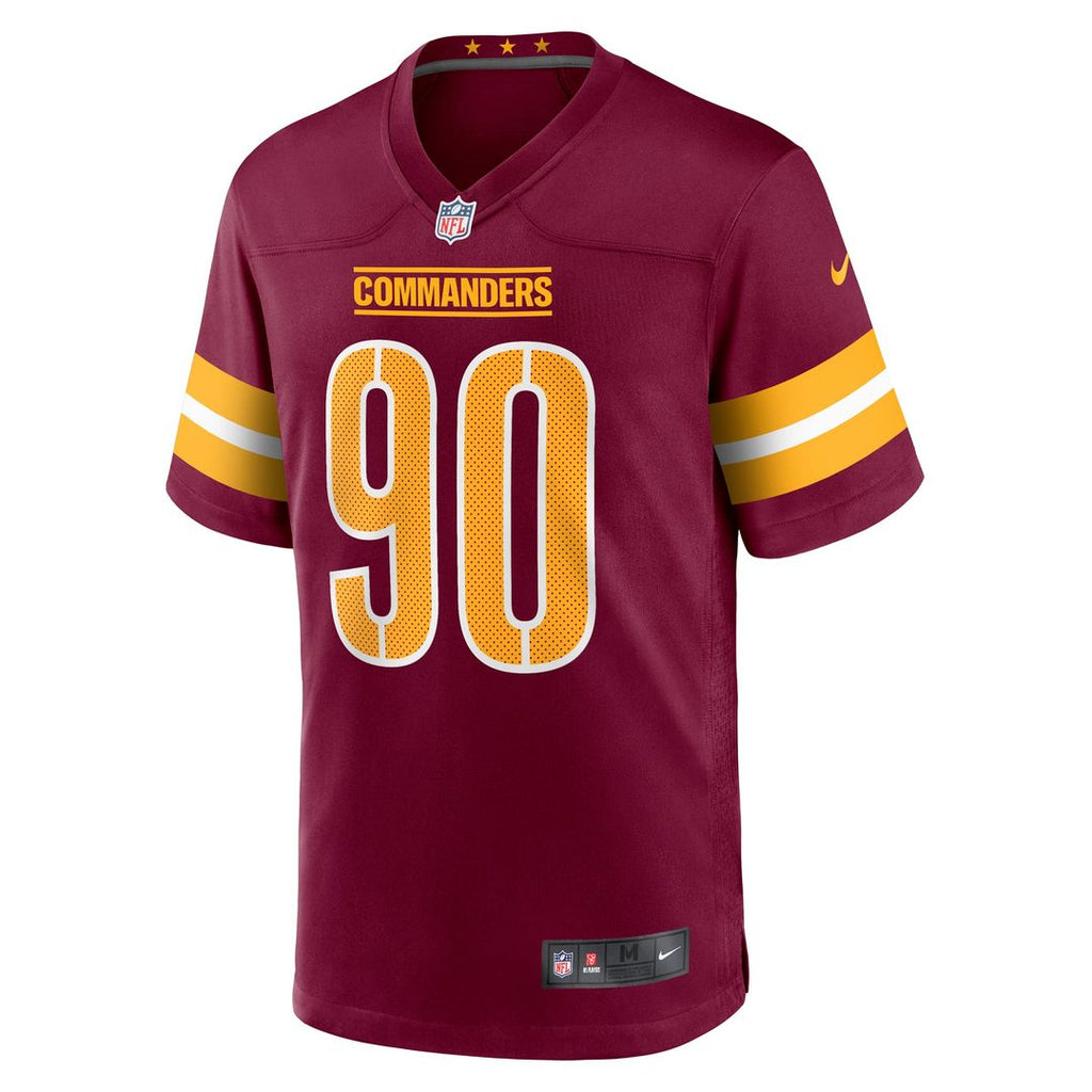 Washington Commanders Javontae Jean-Baptiste Nike Game Jersey - Burgundy
