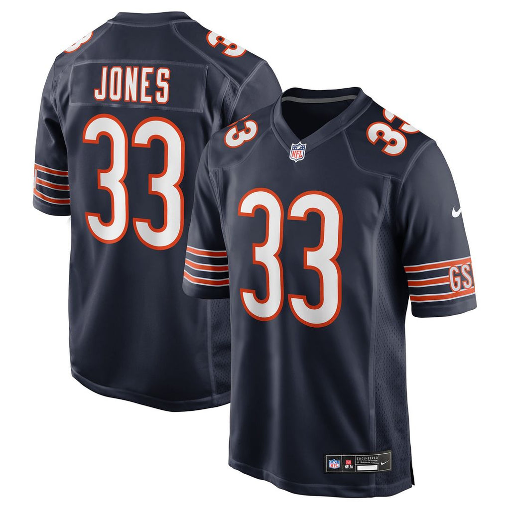 Chicago Bears Jaylon Jones Nike Team Game Jersey - Navy