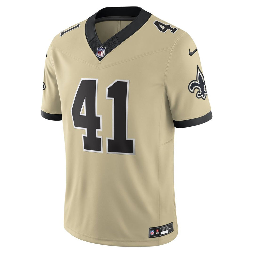 New Orleans Saints Alvin Kamara Nike Vapor F.U.S.E. Limited Jersey - Black