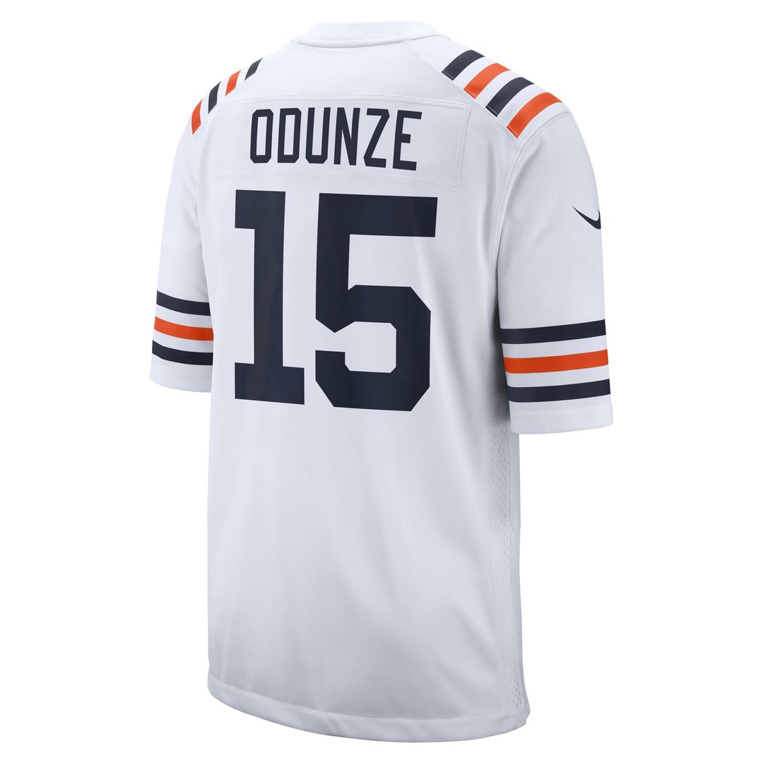 Chicago Bears Rome Odunze Nike Alternate Game Jersey - White