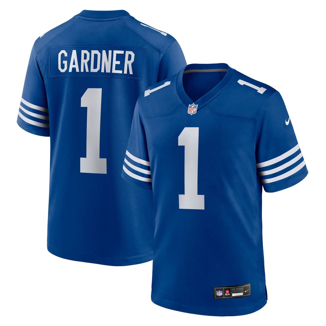 Indianapolis Colts Ahmad Sauce Gardner Nike Alternate Game Jersey - Royal