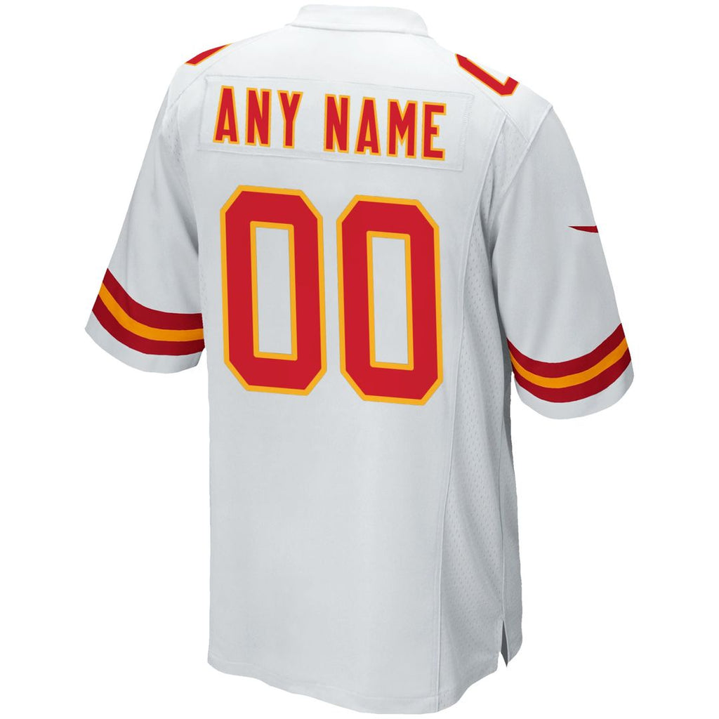 Kansas City Chiefs Nike Custom Game Jersey - Red
