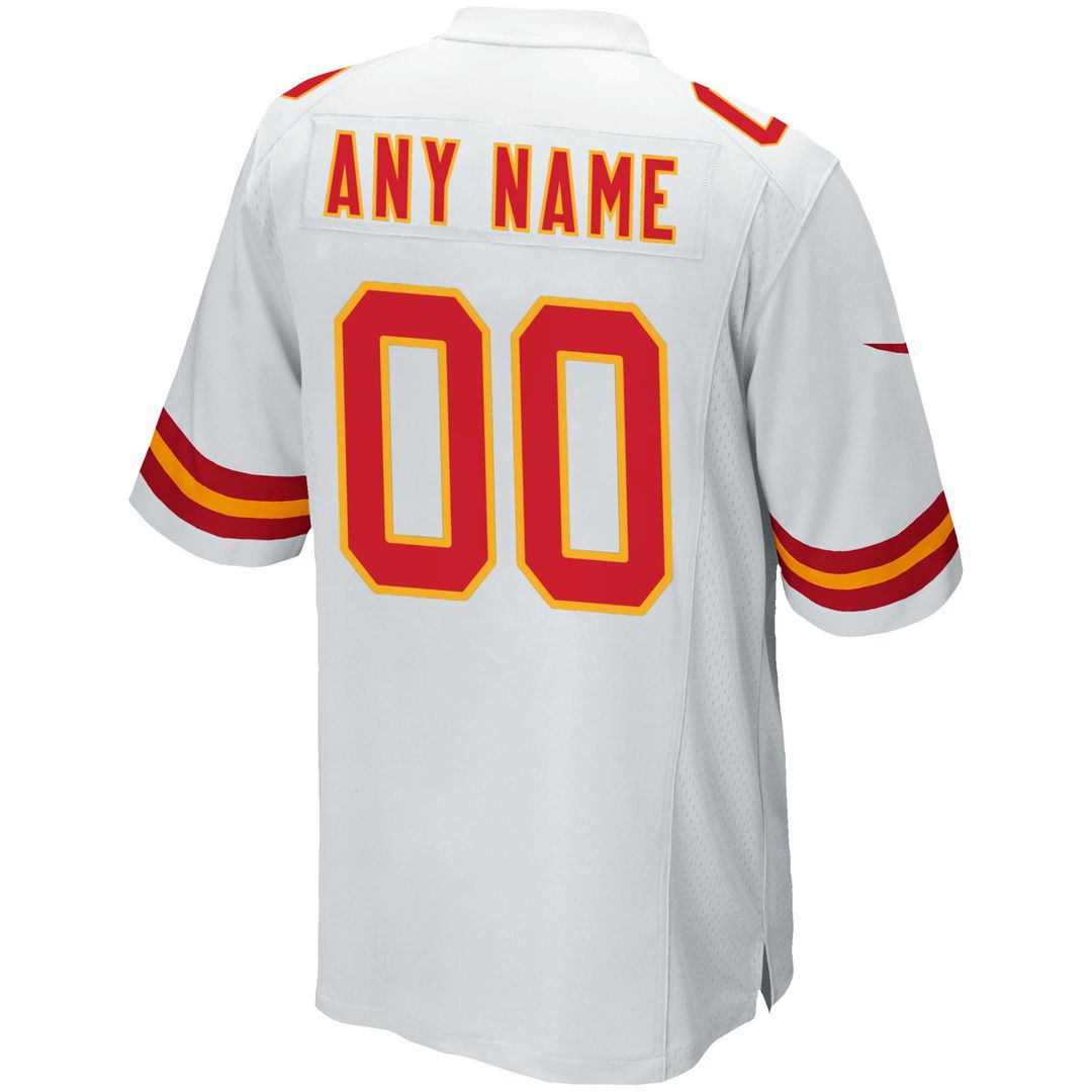 Kansas City Chiefs Nike Custom Game Jersey - Red
