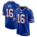 Buffalo Bills Tyler Bass Nike Team Game Jersey - Royal