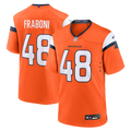 Denver Broncos Mitchell Fraboni Nike Team Game Jersey - Orange