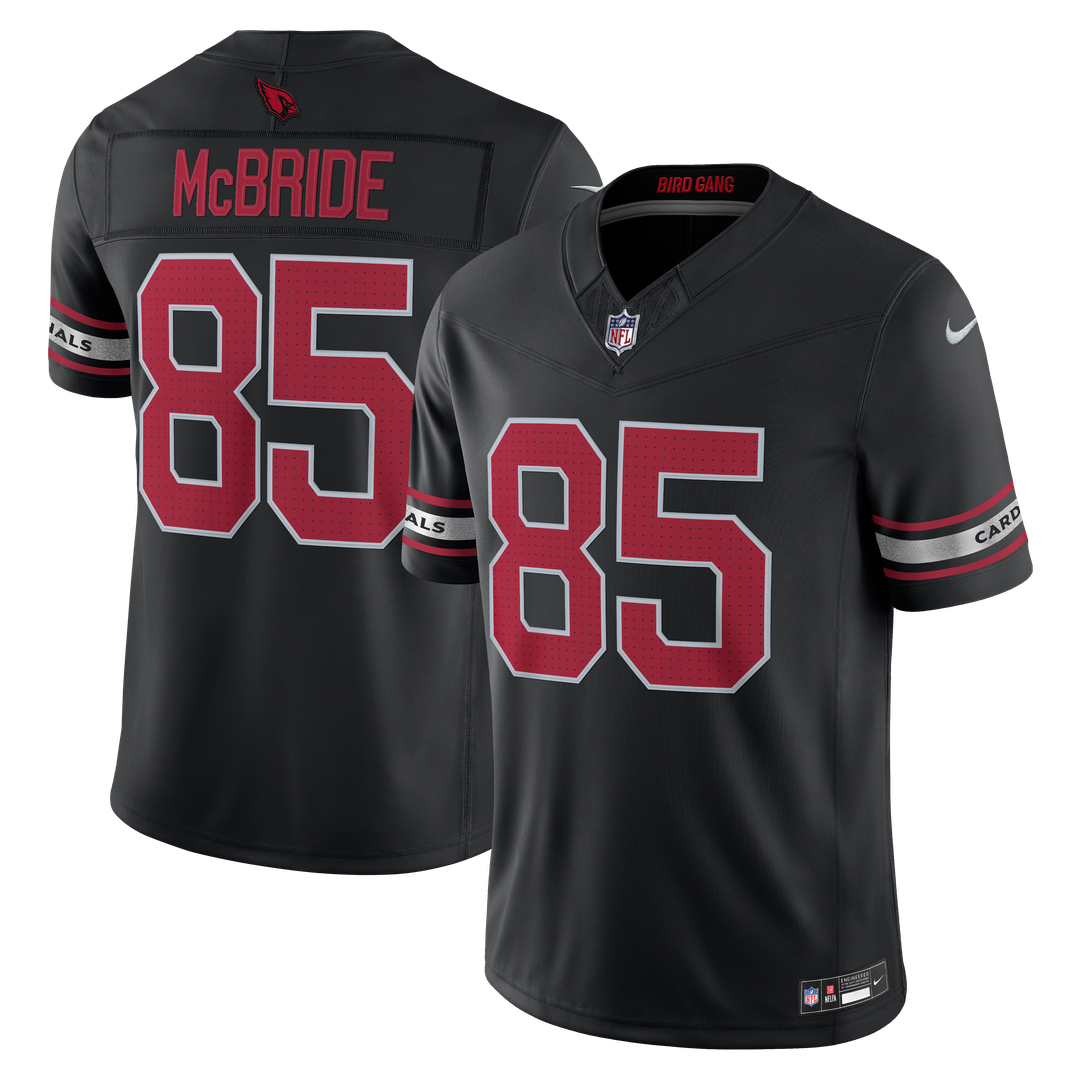 Arizona Cardinals Trey McBride Nike Alternate Vapor F.U.S.E. Stitched Limited Jersey - Black