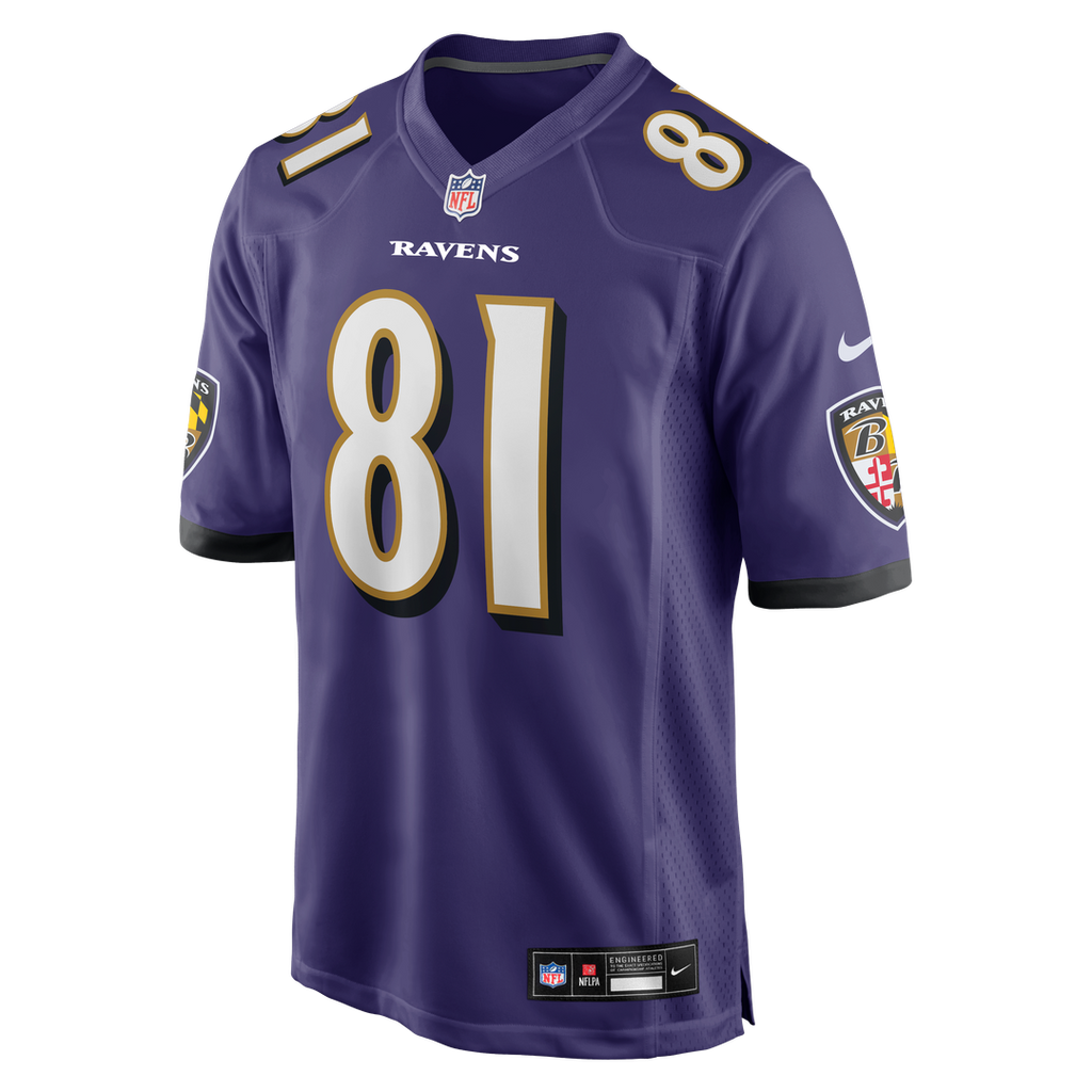 Baltimore Ravens Devontez Walker Nike Team Game Jersey - Purple