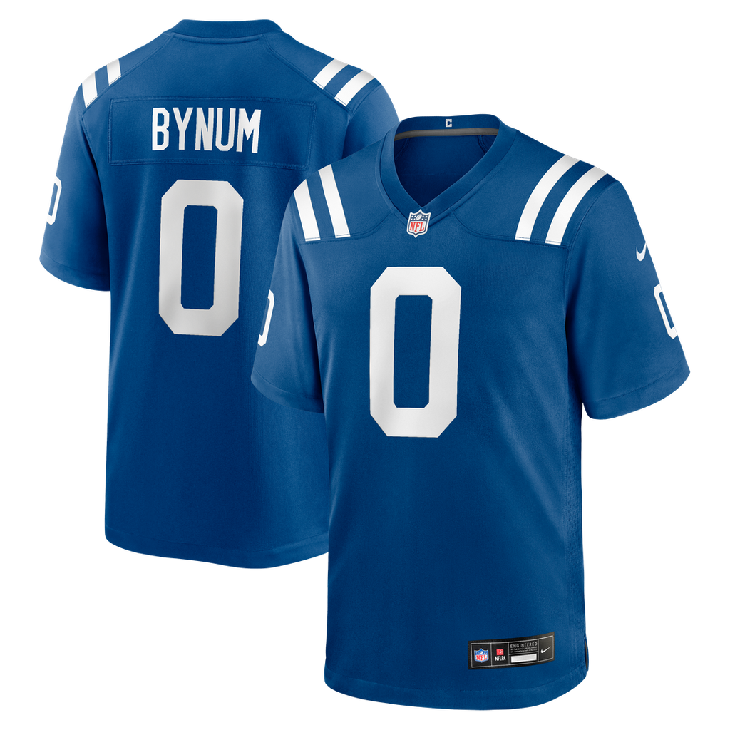 Indianapolis Colts Camryn Bynum Nike Heather Royal Alternate 2 Indiana Nights Game Jersey