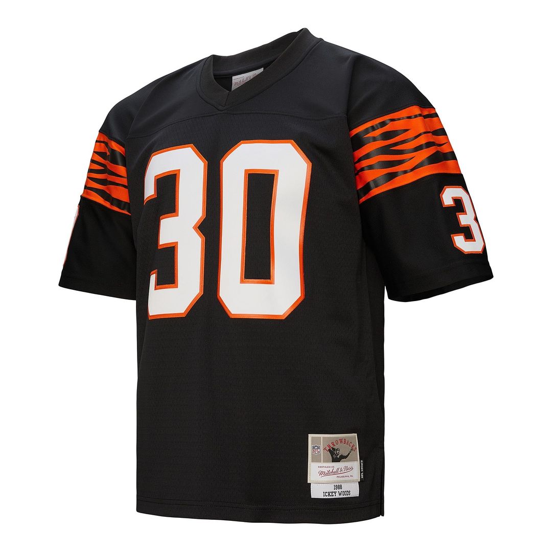 Cincinnati Bengals Ickey Woods Mitchell & Ness 1988 Legacy Replica Jersey - Black