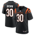 Cincinnati Bengals Chase Brown Nike Team Game Jersey - Black