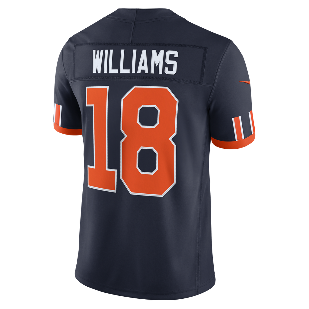 Chicago Bears Caleb Williams Nike 2026 Rivalries Collection Stitched Limited Jersey - Navy