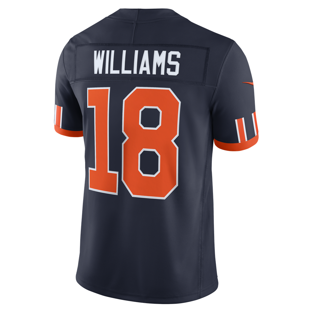 Chicago Bears Caleb Williams Nike 2026 Rivalries Collection Stitched Limited Jersey - Navy