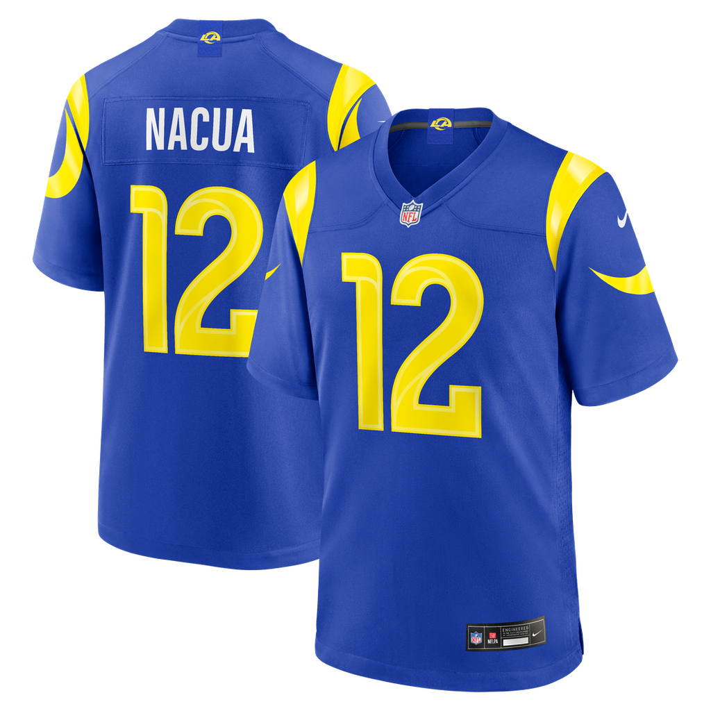 Los Angeles Rams Puka Nacua Nike Classic Sol Game Jersey