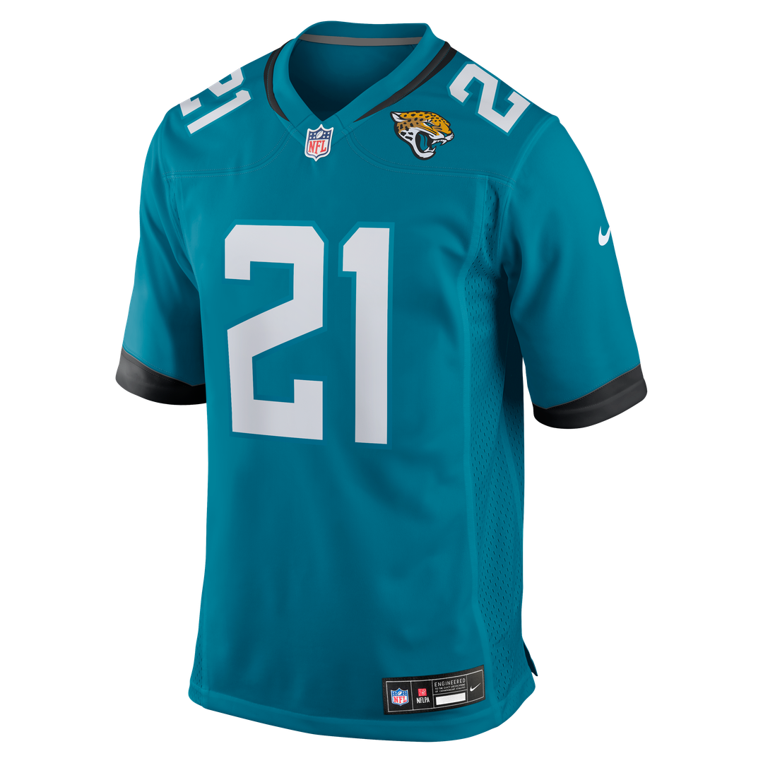 Jacksonville Jaguars Christian Braswell Nike Team Game Jersey - Teal