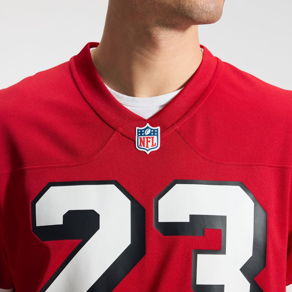 San Francisco 49ers Christian McCaffrey Nike Alternate Game Player Jersey - Scarlet