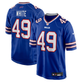 Buffalo Bills DaShaun White Nike Team Game Jersey - Royal
