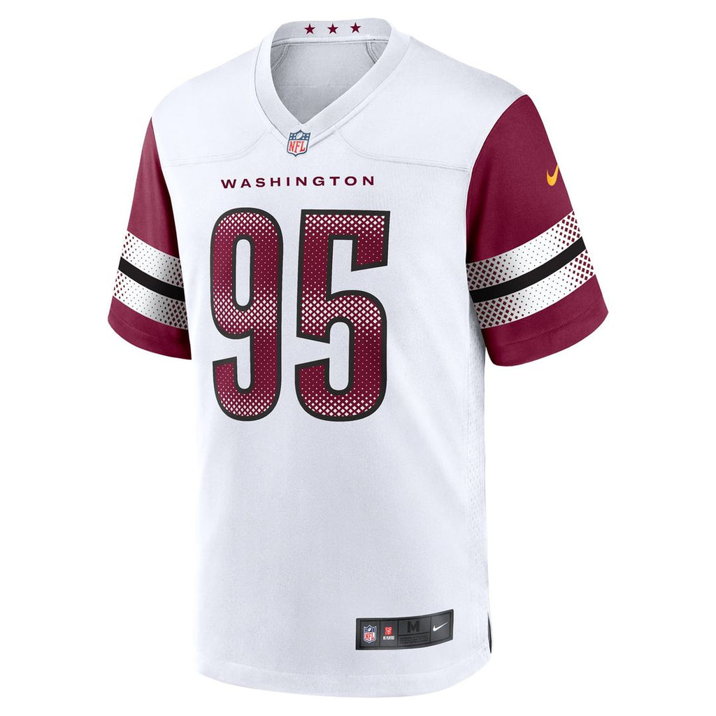 Washington Commanders Jer'Zhan Newton Nike Game Jersey - White
