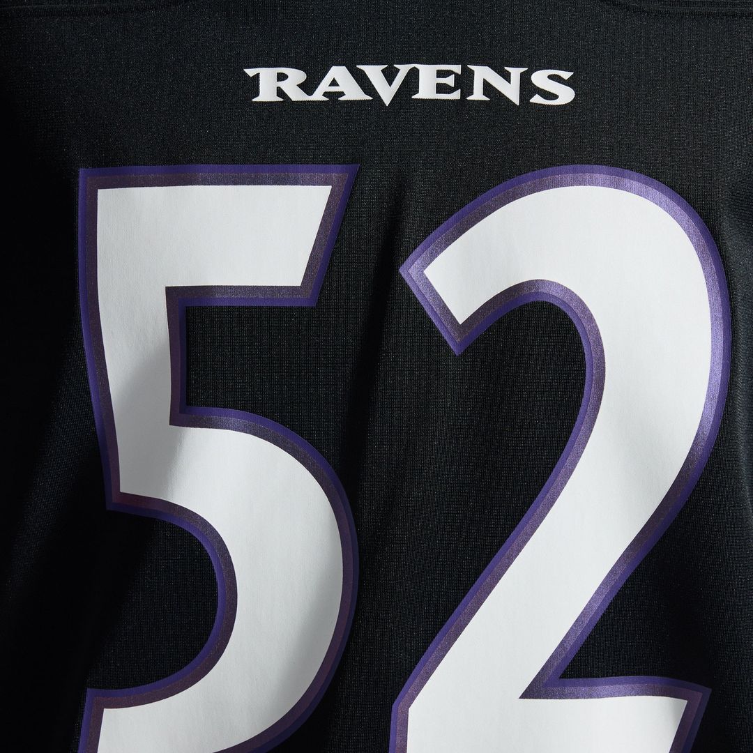 Baltimore Ravens Ray Lewis Nike Alternate Retired Player Game Jersey - Black