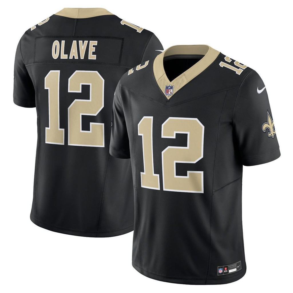 New Orleans Saints Chris Olave Nike Vapor F.U.S.E. Limited Jersey - Black