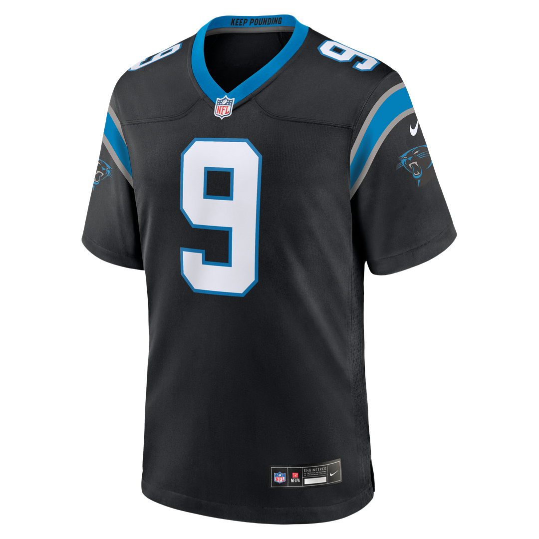Carolina Panthers Bryce Young Nike Team Game Jersey - Black