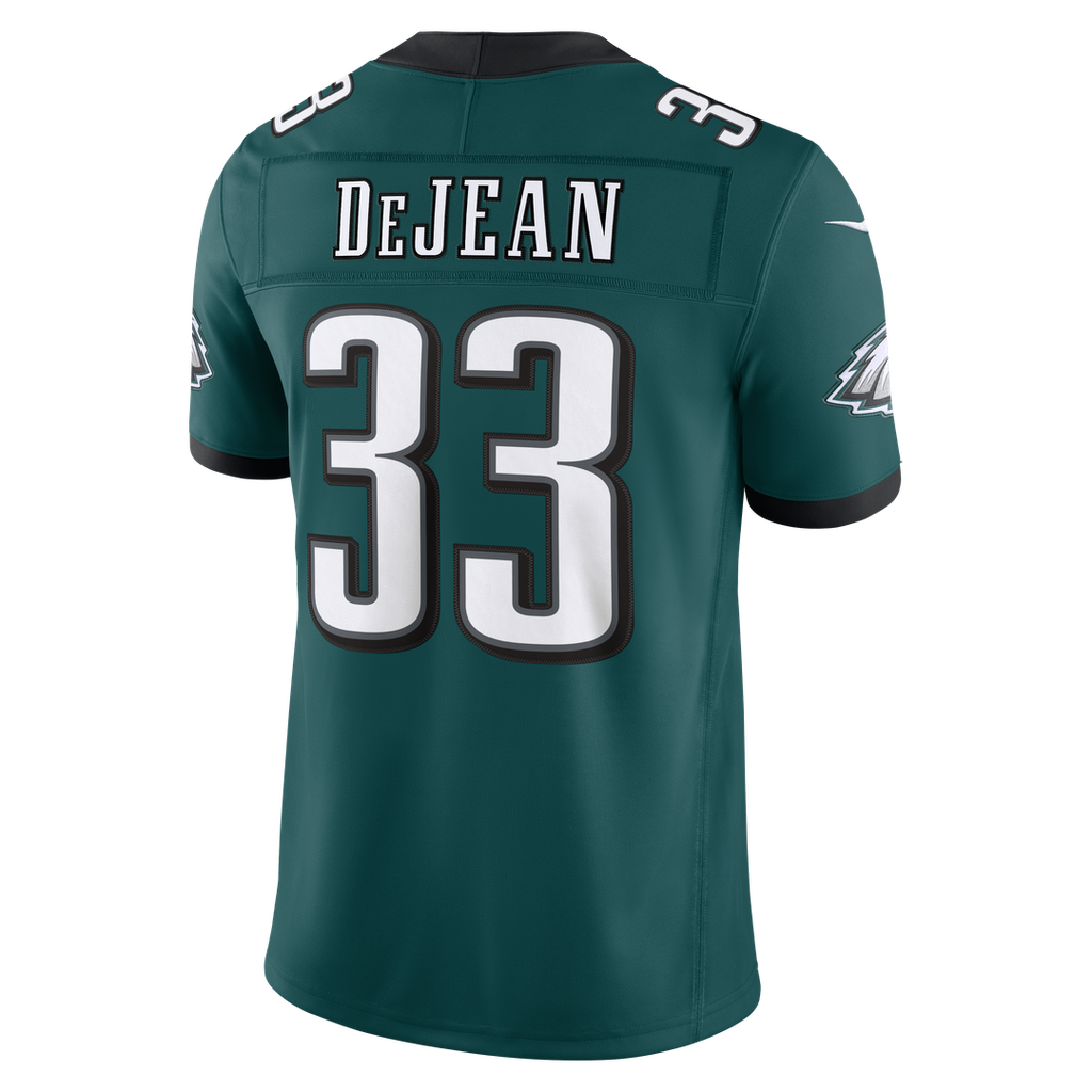 Philadelphia Eagles Cooper DeJean Nike Alternate Vapor F.U.S.E. Stitched Limited Jersey - Kelly Green