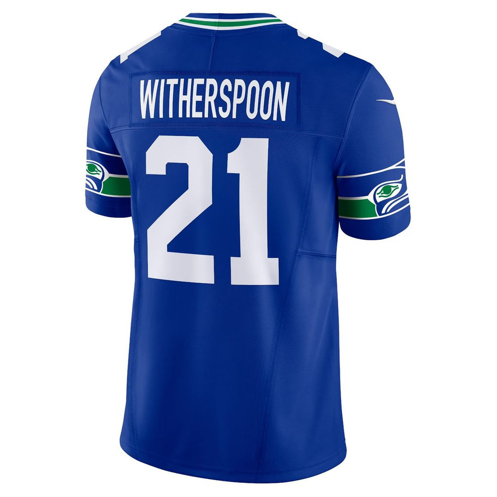 Seattle Seahawks Devon Witherspoon Nike Alternate Vapor F.U.S.E. Limited Jersey - Royal