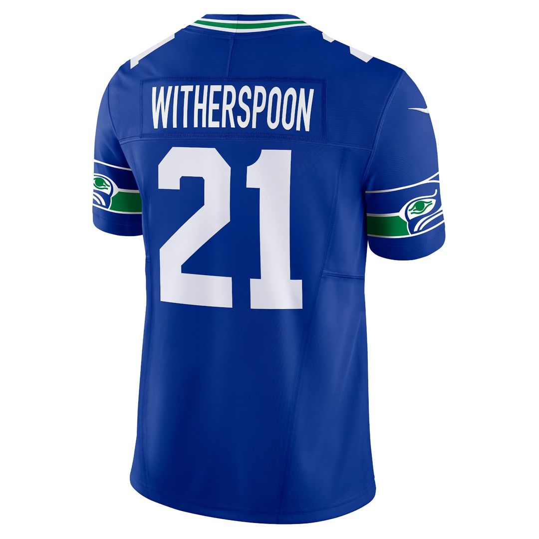 Seattle Seahawks Devon Witherspoon Nike Alternate Vapor F.U.S.E. Limited Jersey - Royal