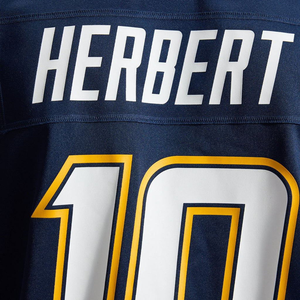 Los Angeles Chargers Justin Herbert Nike Player Game Jersey - Powder Blue