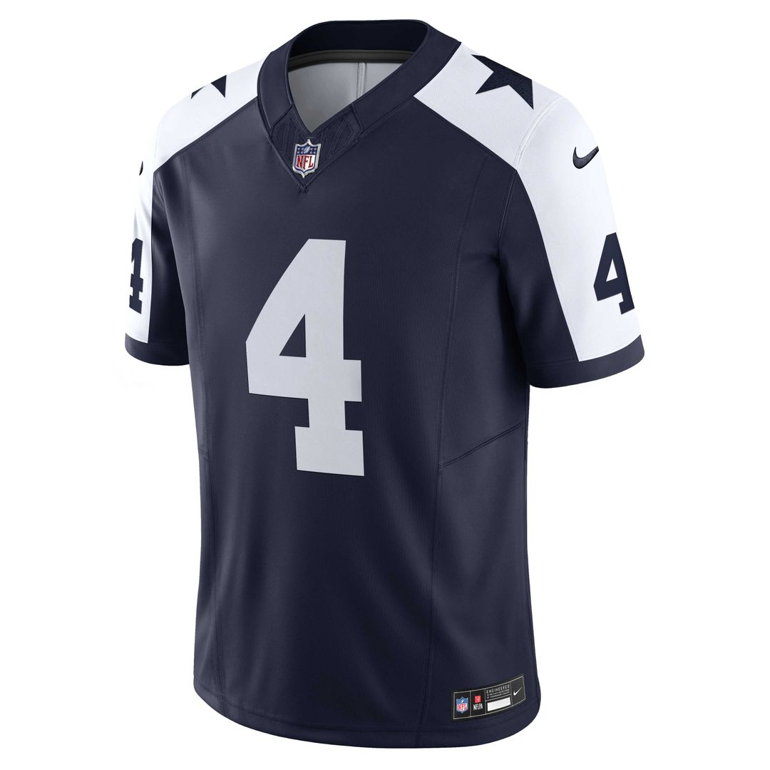 Dallas Cowboys Dak Prescott Nike Vapor F.U.S.E. Limited Jersey - Navy