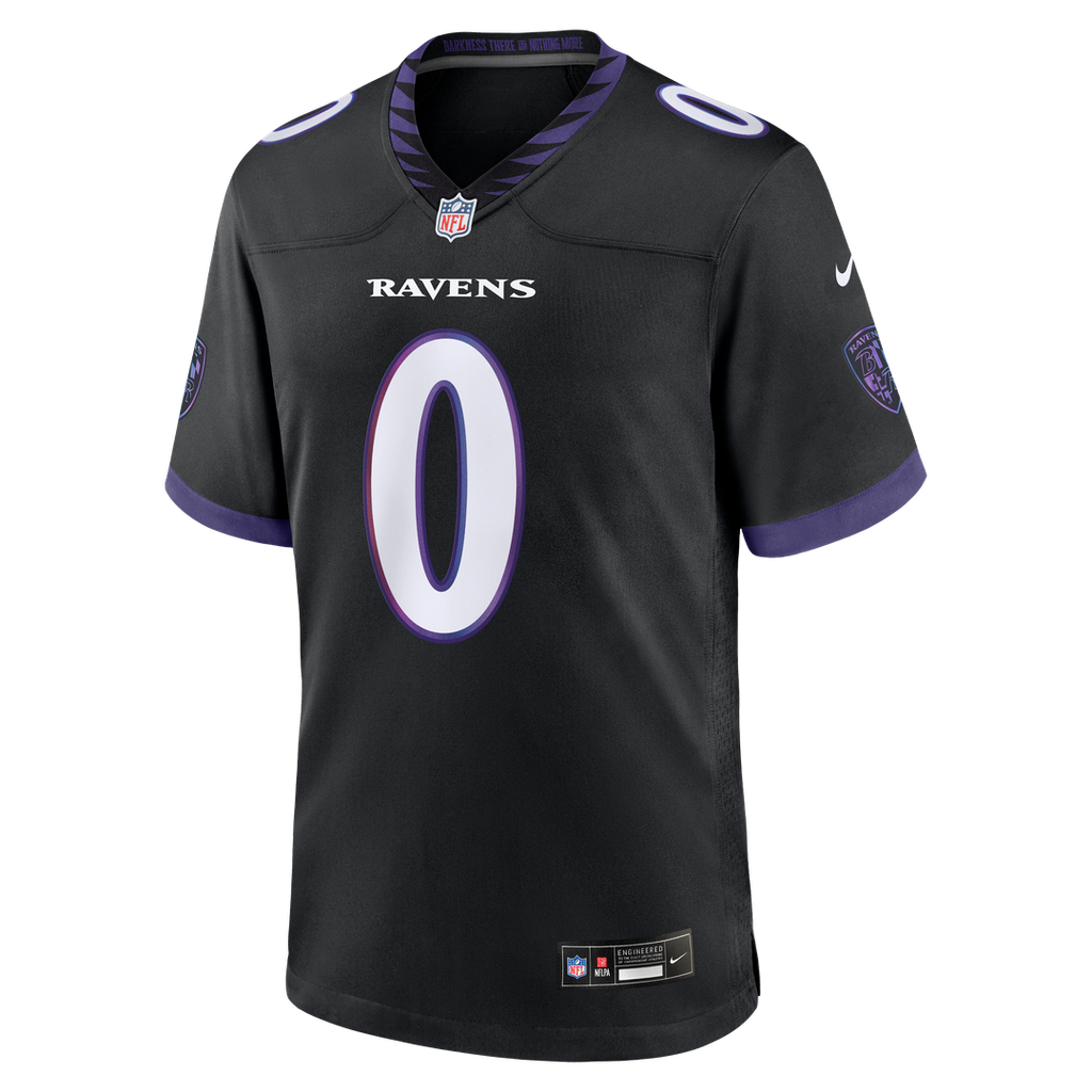 Baltimore Ravens Roquan Smith Nike Alternate Game Jersey - Purple