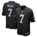 Las Vegas Raiders Quay Walker Nike Team Game Jersey - Black