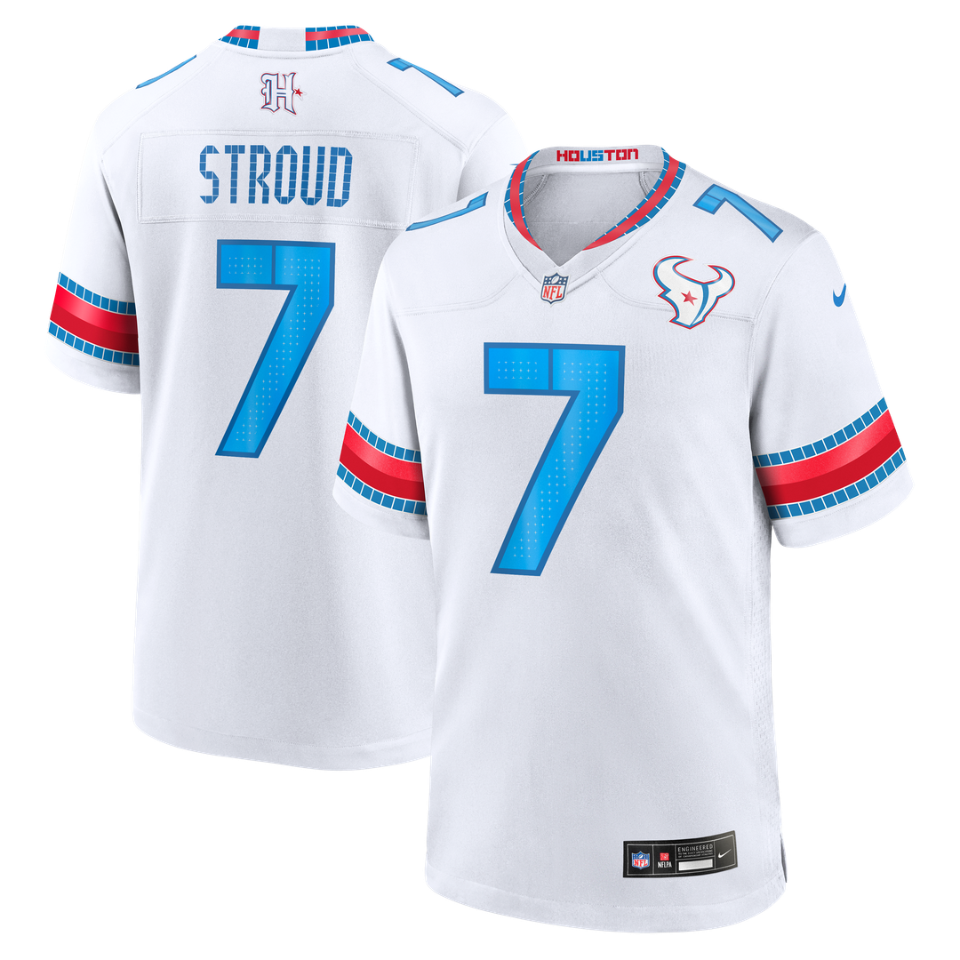Houston Texans C.J. Stroud Nike 2026 Rivalries Collection Game Jersey - White