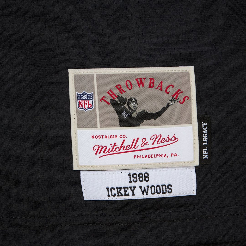 Cincinnati Bengals Ickey Woods Mitchell & Ness 1988 Legacy Replica Jersey - Black