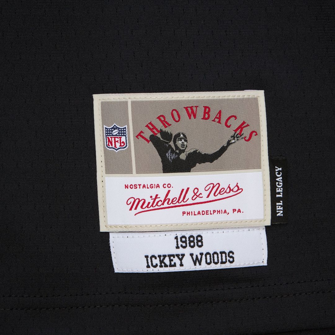 Cincinnati Bengals Ickey Woods Mitchell & Ness 1988 Legacy Replica Jersey - Black